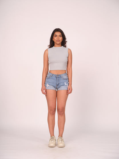 High Neck Active Tank Top