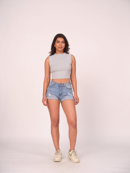High Neck Active Tank Top