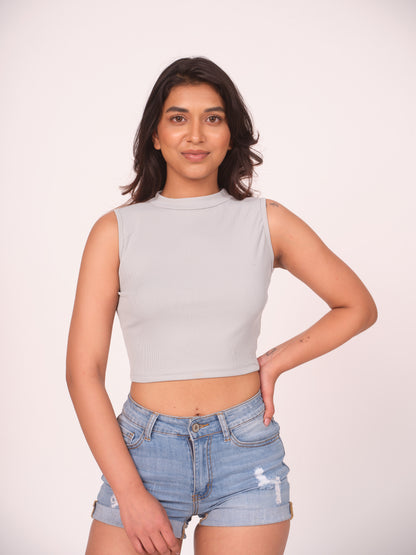 High Neck Active Tank Top