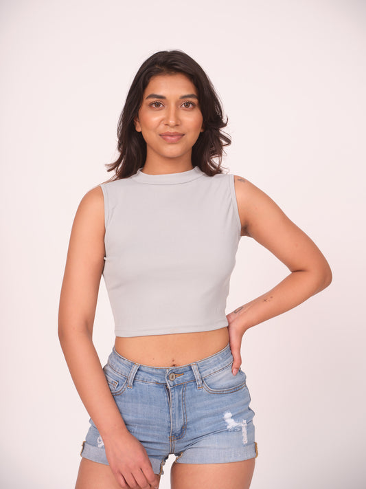 High Neck Active Tank Top