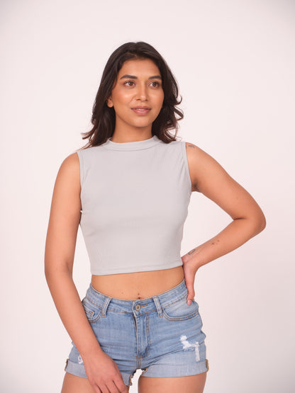 High Neck Active Tank Top