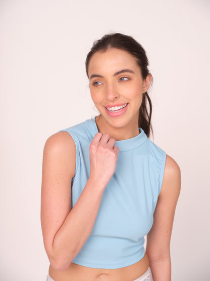 Mid Waist Hipster Panty Bundle Floral Print With Outer Elastic- White (Pack Of 3)