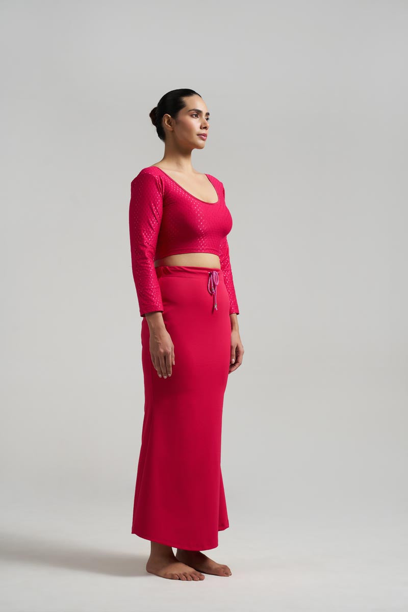 Saree Shapewear - Magenta