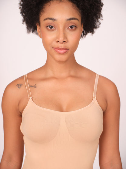 Munns & Mars Bodysuit - Beige
