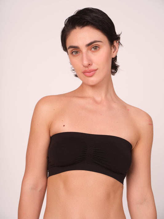 Munns & Mars Womens Seamless Non-Padded Tube Bra