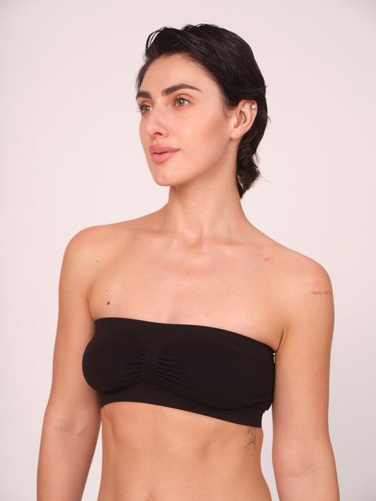 Munns & Mars Womens Seamless Non-Padded Tube Bra