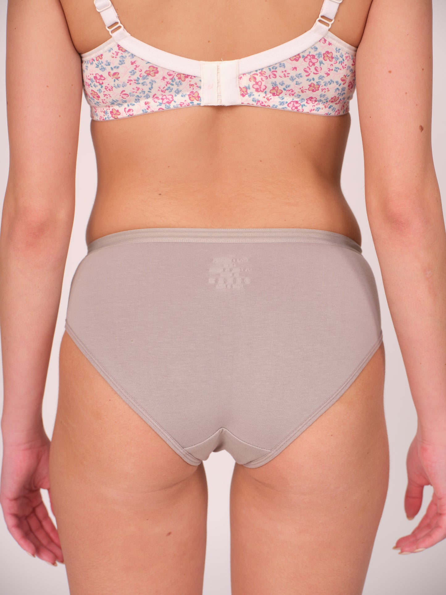 Munns & Mars Womens Cotton Mid Waist Hipster Panty Pack Of 3