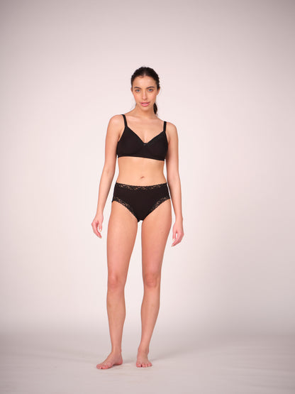 High Waist Bikini (With Lace) - Pack of 5