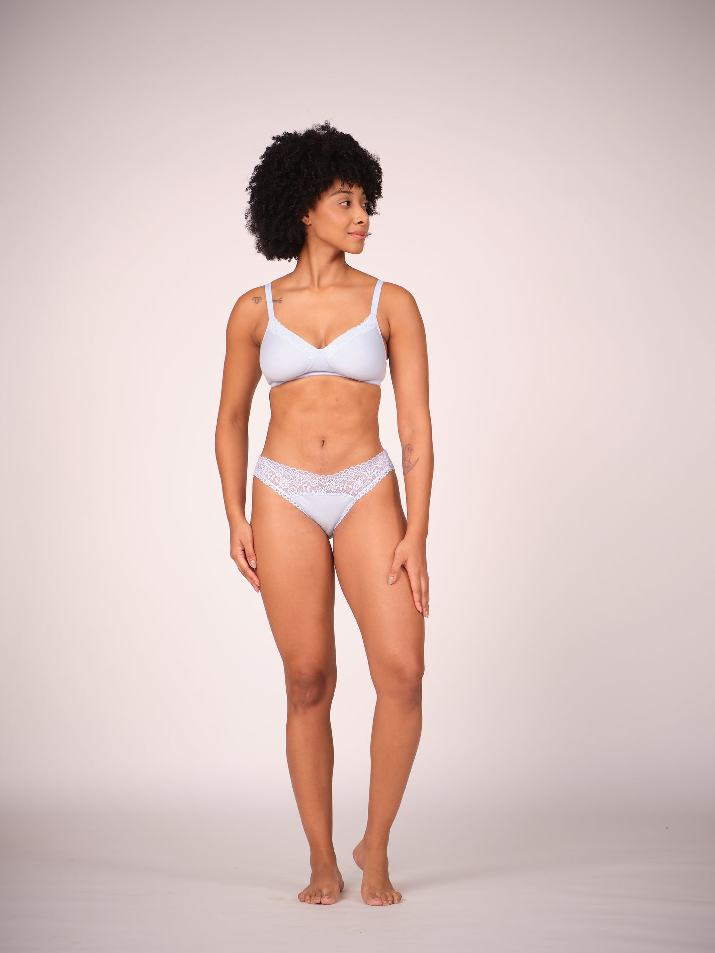 Mid Waist Bikini Panty