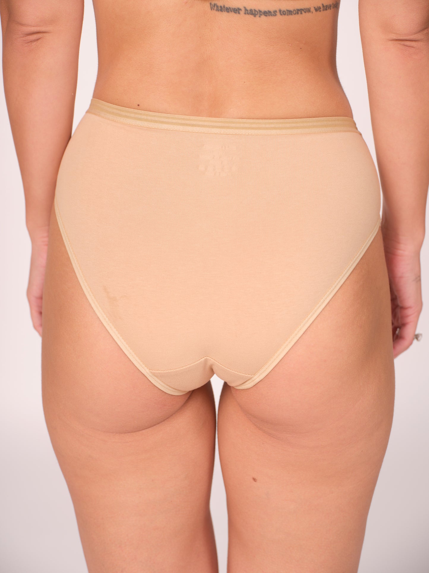 Munns & Mars Womens Cotton Mid Waist Hipster Panty Pack Of 3