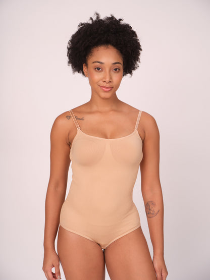 Munns & Mars Womens Seamless Bodysuit Shapewear