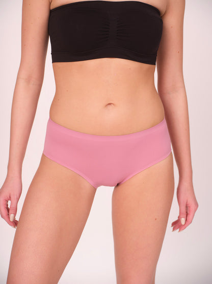 Munns & Mars Womens  Seamless Bonded Hipster Panty