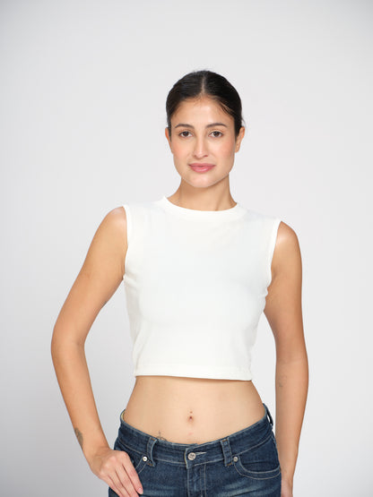 Munns & Mars Womens Casual Wear High Neck Active Tank Top