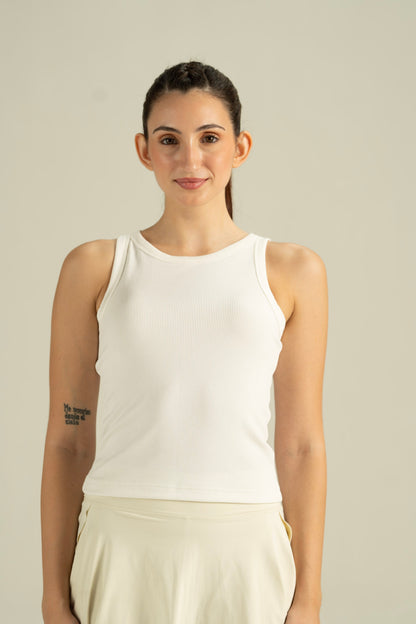 Munns & Mars Womens Casual Wear Classic Sleeveless Tank Top