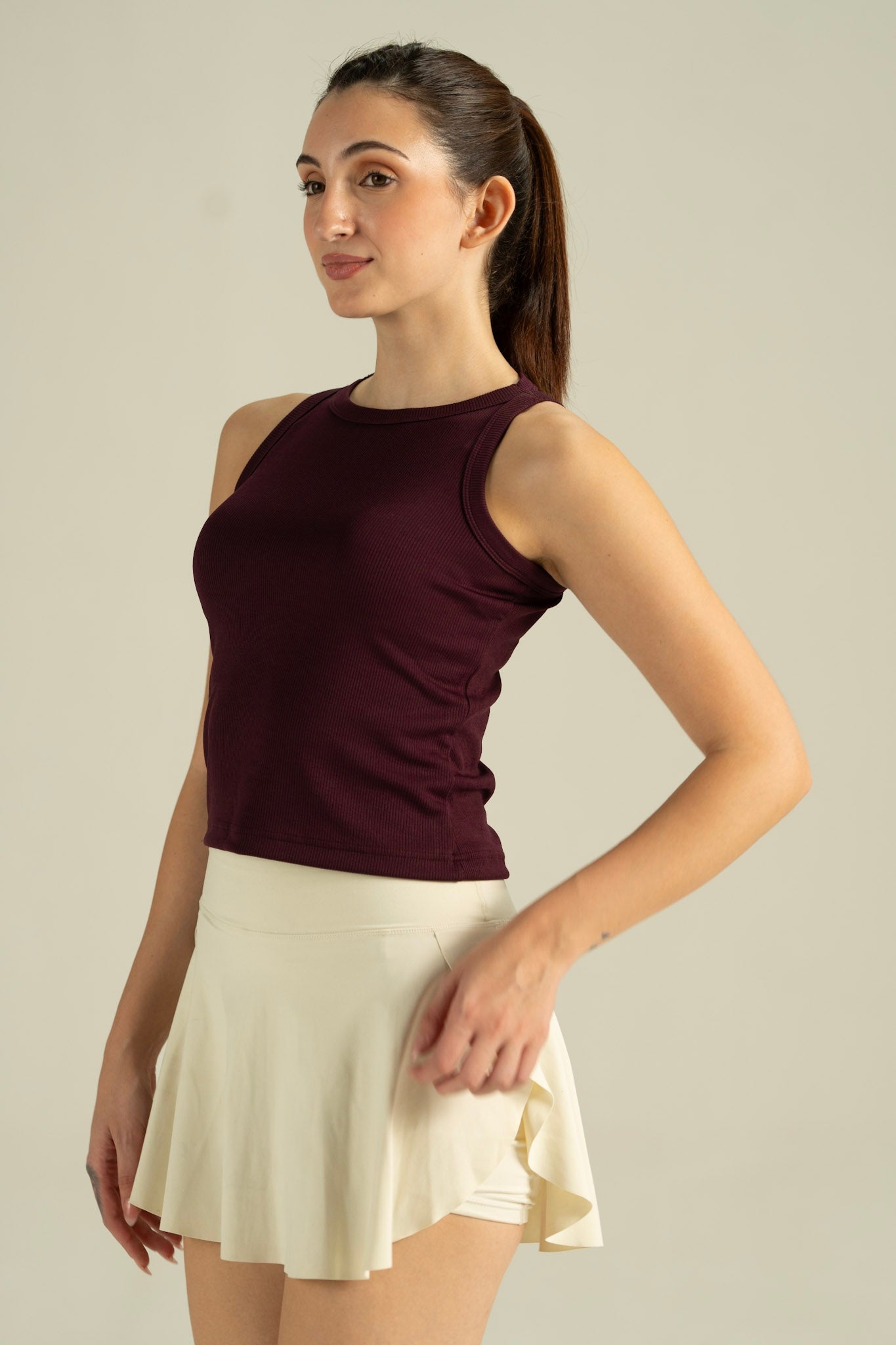 Munns & Mars Womens Casual Wear Classic Sleeveless Tank Top