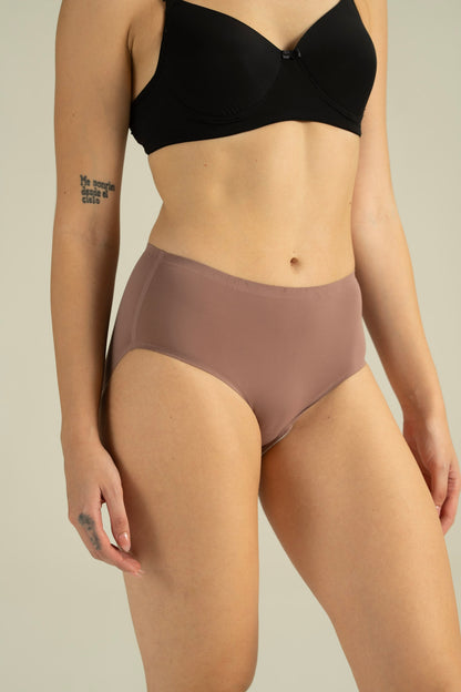 Munns & Mars Womens  Seamless Bonded Hipster Panty