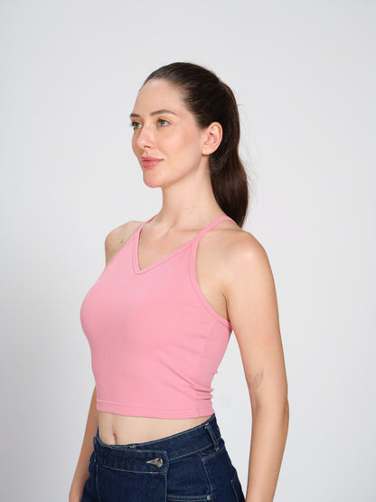 Munns & Mars Womens Casual Wear Spaghetti Strap Tank Top