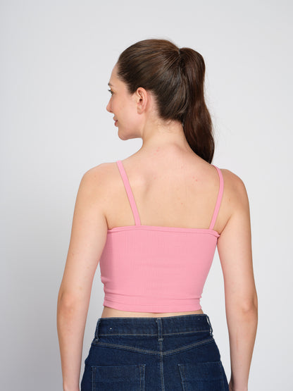 Munns & Mars Womens Casual Wear Spaghetti Strap Tank Top