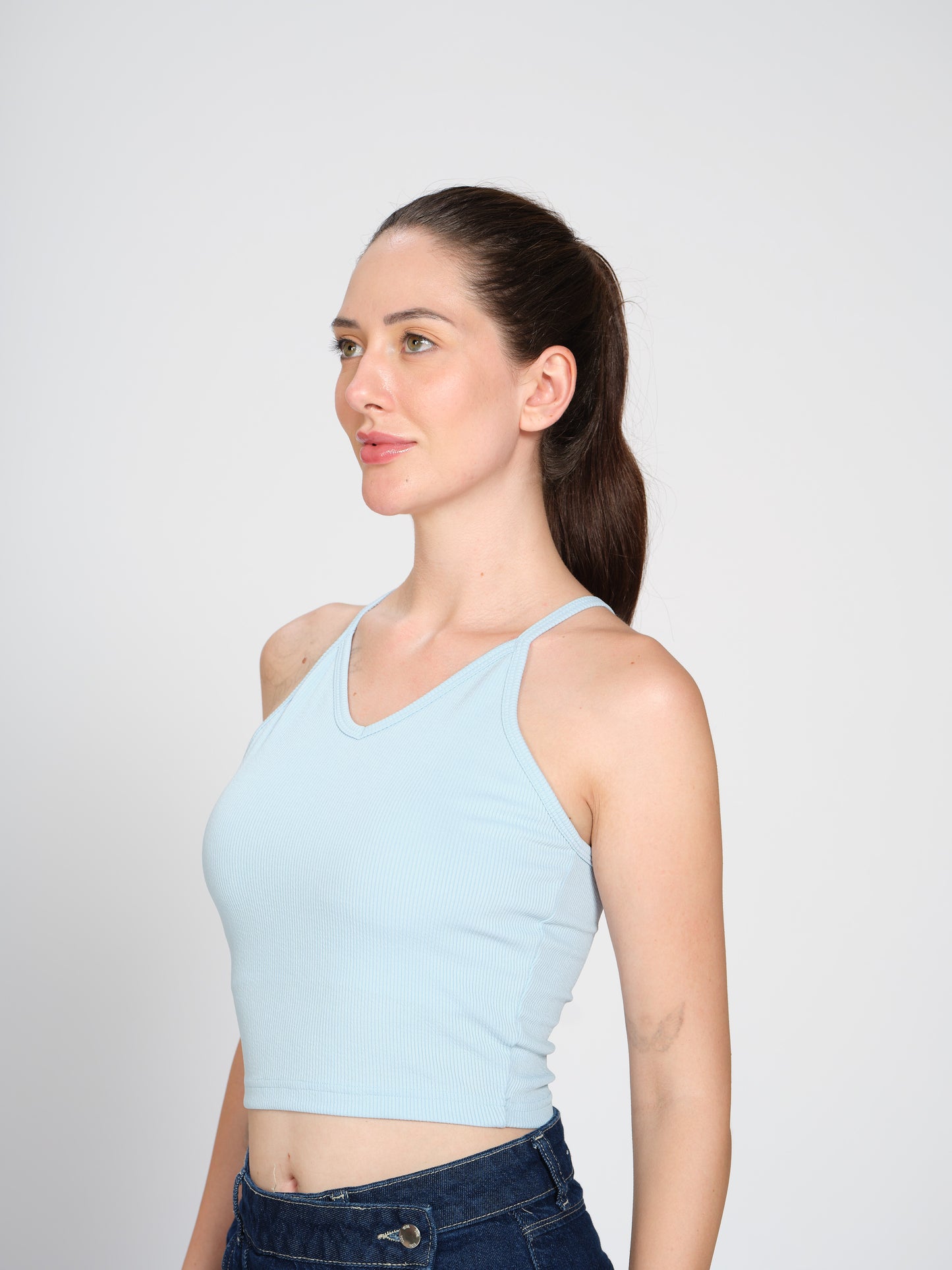 Munns & Mars Womens Casual Wear Spaghetti Strap Tank Top