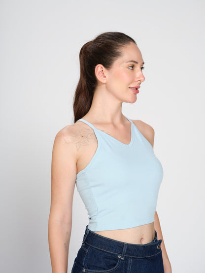 Munns & Mars Womens Casual Wear Spaghetti Strap Tank Top