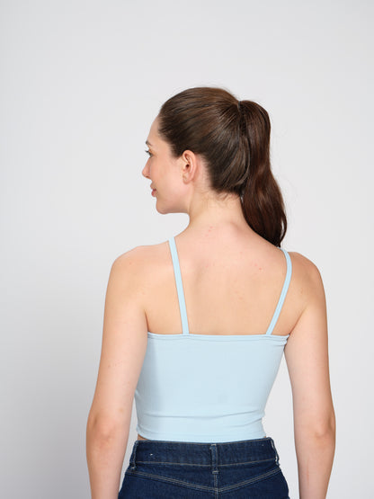 Munns & Mars Womens Casual Wear Spaghetti Strap Tank Top