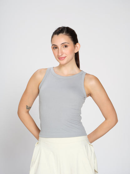 Munns & Mars Womens Casual Wear Classic Sleeveless Tank Top