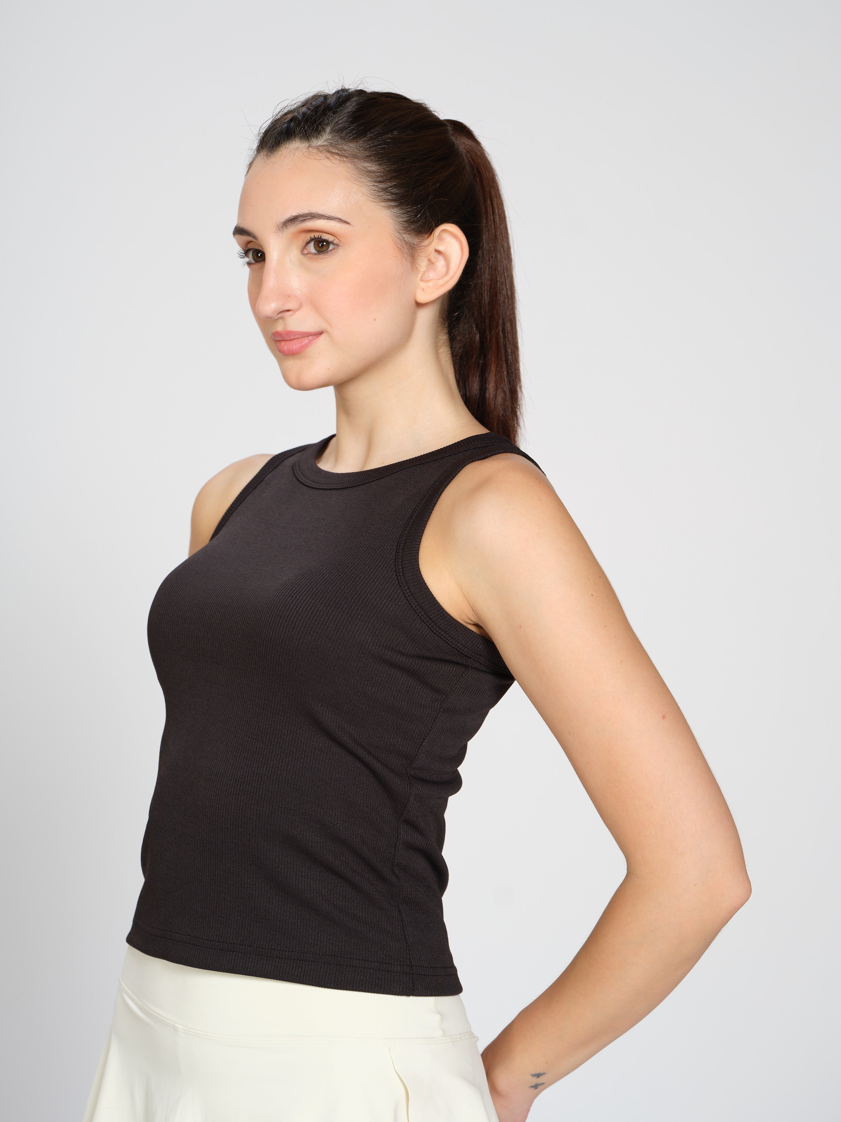 Munns & Mars Womens Casual Wear Classic Sleeveless Tank Top