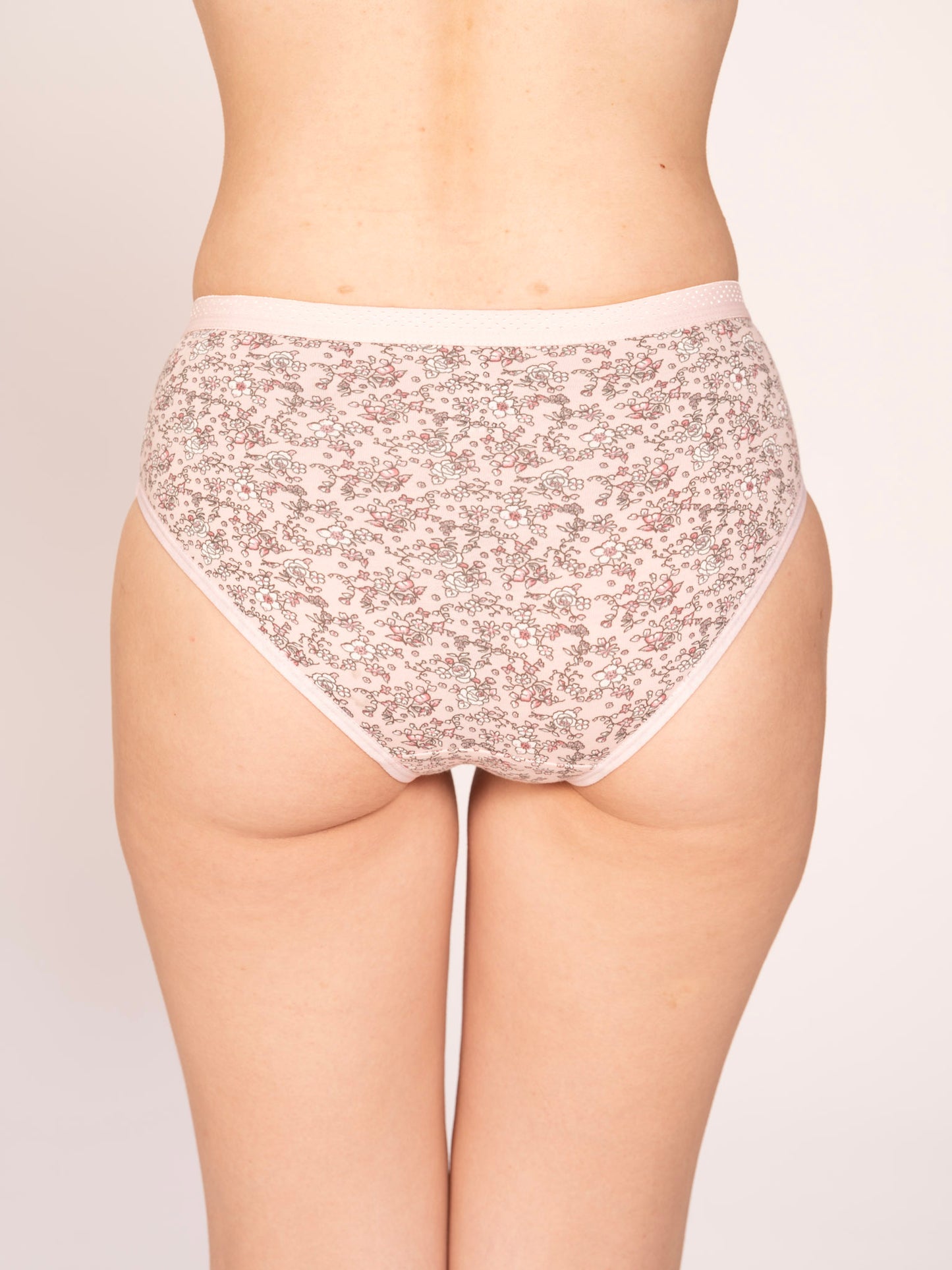 Munns & Mars Womens Cotton Printed Mid Waist Hipster Panty