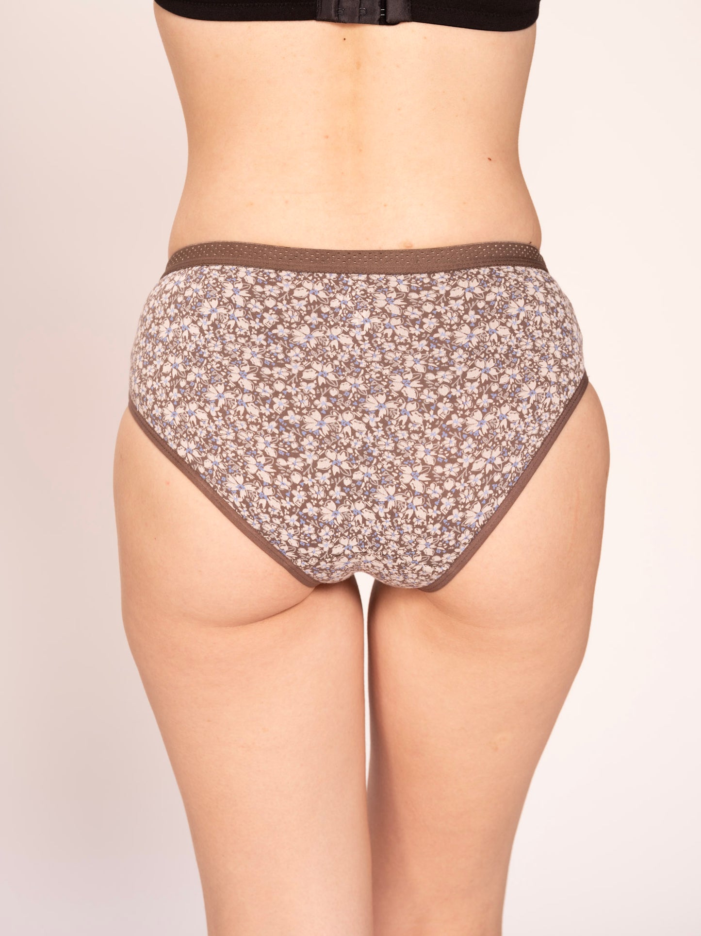 Munns & Mars Womens Cotton Printed Mid Waist Hipster Panty