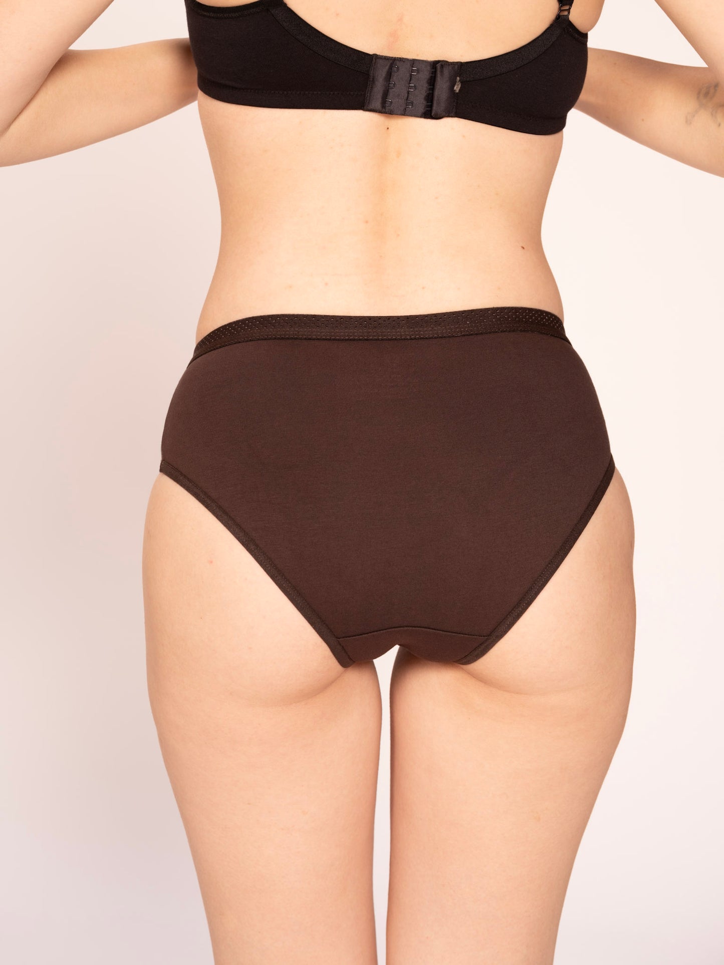 Munns & Mars Womens Cotton Mid Waist Hipster Panty