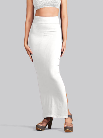 WHITE Saree Skirt Shaper