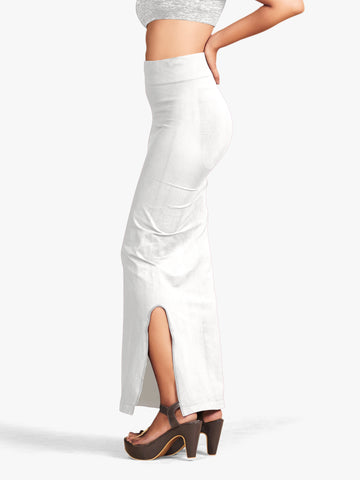 WHITE Saree Shapewear